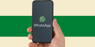 Smartphone con app Whatsapp